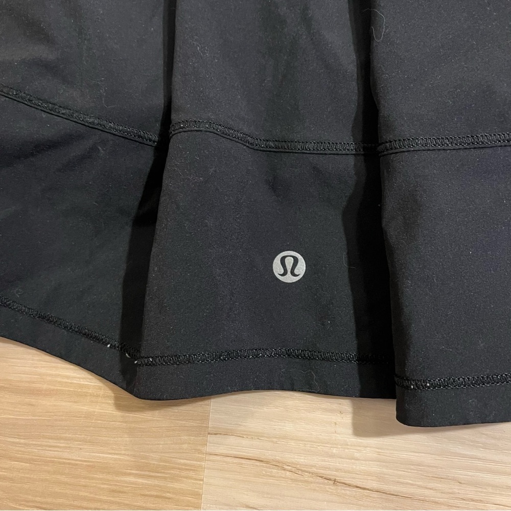 Lululemon Pace Rival Skirt Size 8 Tall
*4-way Stretch 15" Black - Picture 4 of 13